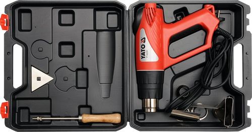 YATO OPALARKA ELEKTRYCZNA 2000W 350/550°C AKCESORIA WALIZKA na Arena.pl