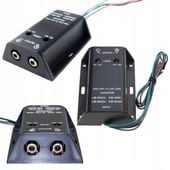 Konwerter poziomu sygnału głośnikowego RCA adapter audio High Low