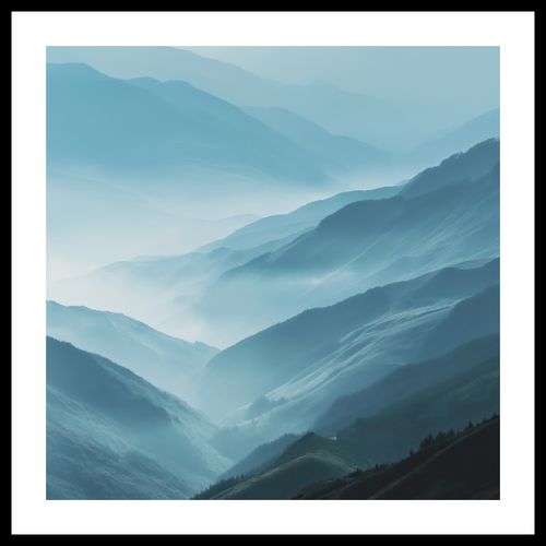 Plakat 40x40cm Między Chmurami na Arena.pl