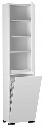 Słupek łazienkowy z koszem biały KROKUS 40 DD-DK-K na Arena.pl