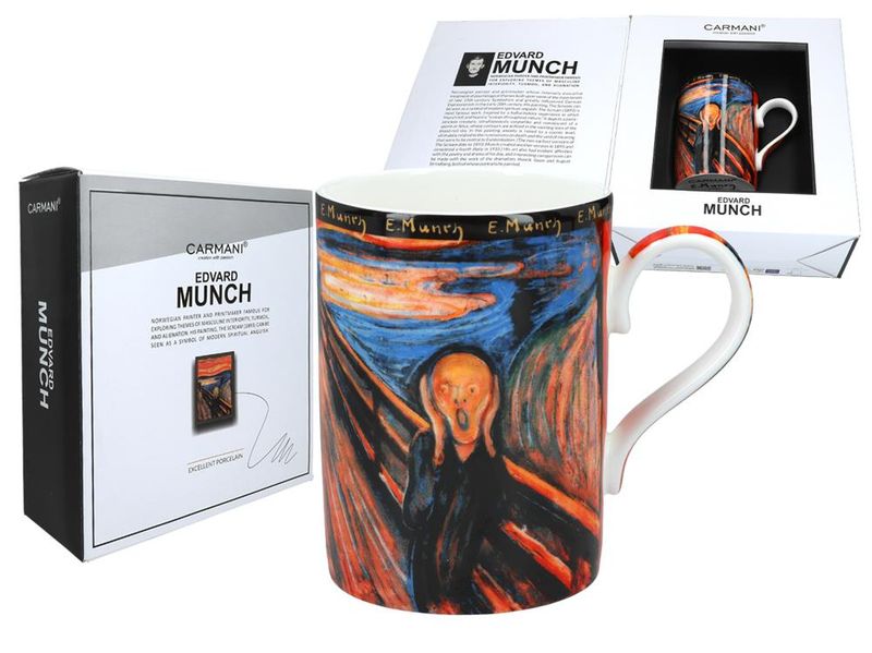 Kubek - E. Munch, Krzyk (CARMANI) zdjęcie 1