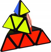 ZESTAW ORYGINALNA PROFESJONALNA KOSTKA 3x3x3 PYRAMINX KOSTKA 3x3 SPEED CUBE