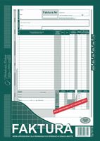 DRUK 121-1E FAKTURA A4 VAT BRUTTO