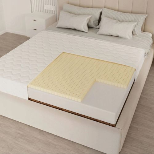 Materac LATEKSOWY 160x200 KOKOS LATEKS PERFOROWANY stabilność przewiewność na Arena.pl