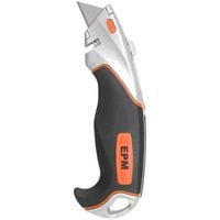 nóż z ostrzem trapezowym alu-t premium + 2 sztuk ostrzy - e-400-0424