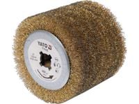 szczotka do satyniarki drut 120x100x19mm - yt-81955