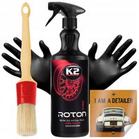 K2 ROTON PRO 1L ŻELOWA CZERWONA FELGA PŁYN ŚRODEK DO CZYSZCZENIA FELG