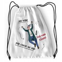 Plecak Śmieszne Sportowy Szkolny Worek Torba Z Nadrukiem Ze Zdjęciem