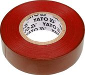 taśma elektroizolacyjna 19mm*20m czerwona - yt-8166