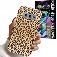 ETUI CASE DO SAMSUNG S10E - PANTERKA WZORKI MODNE WZORY DLA KOBIET+ FOLIA