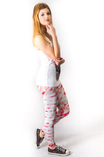 LEGINSY WORK OUT GRAY READ na Arena.pl