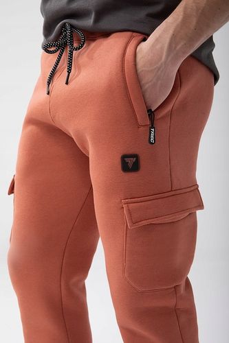 Brązowe spodnie cargo męskie BASIC PANTS CARGO 150 T BROWN rozmiar XL na Arena.pl