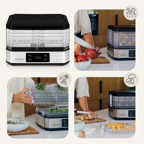 Suszarka spożywcza DUŻA Suszarka DO GRZYBÓW OWOCÓW WARZYW ZIÓŁ TIMER na Arena.pl