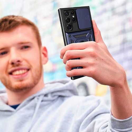 Spacecase Camring Galaxy S22 Ultra Blue na Arena.pl