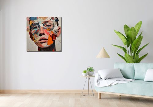 Obraz 70x70cm Podział Samego Siebie na Arena.pl