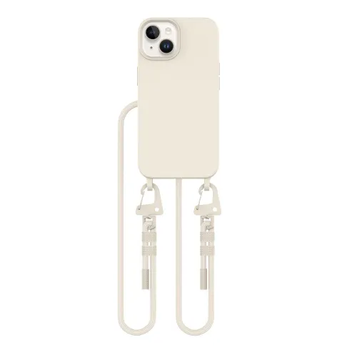 Etui Tech-Protect MagNecklace MagSafe na iPhone 15 - beżowe na Arena.pl