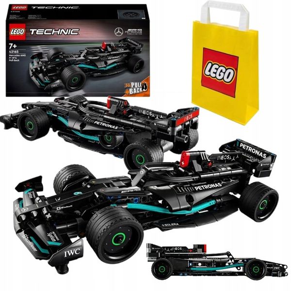 Lego Technic 42165 Samochód Mercedes AMG F1 W14 E Napęd Pull-back Auto zdjęcie 1
