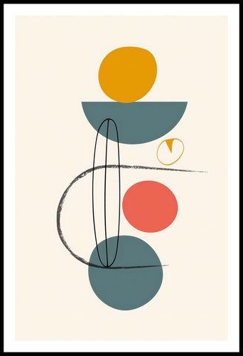 Plakat 56,6x86,4cm Równe Kompozycje na Arena.pl