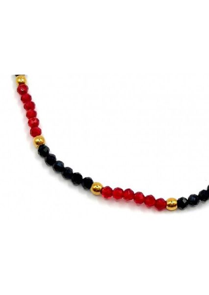 Bransoletka RED&BLACK Spinel 925 zdjęcie 2