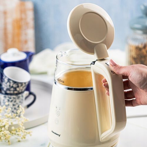 Czajnik elektryczny szklany LED 1L programy temperatury Panel Dotykowy LED na Arena.pl