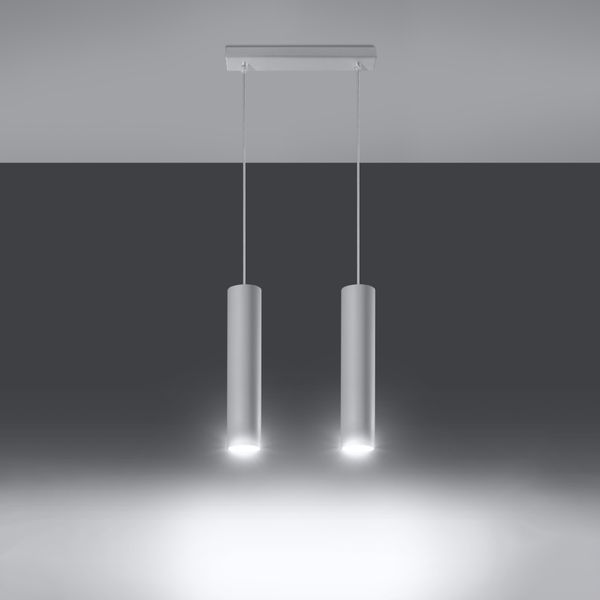 Lampa wisząca LAGOS 2 biały zdjęcie 3