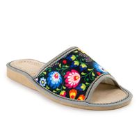 Kapcie damskie filcowe KD-04 folk roz.36