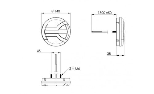 Lampa LED 4 funkcje NAVIA dynamiczny kier. LZD2342 na Arena.pl