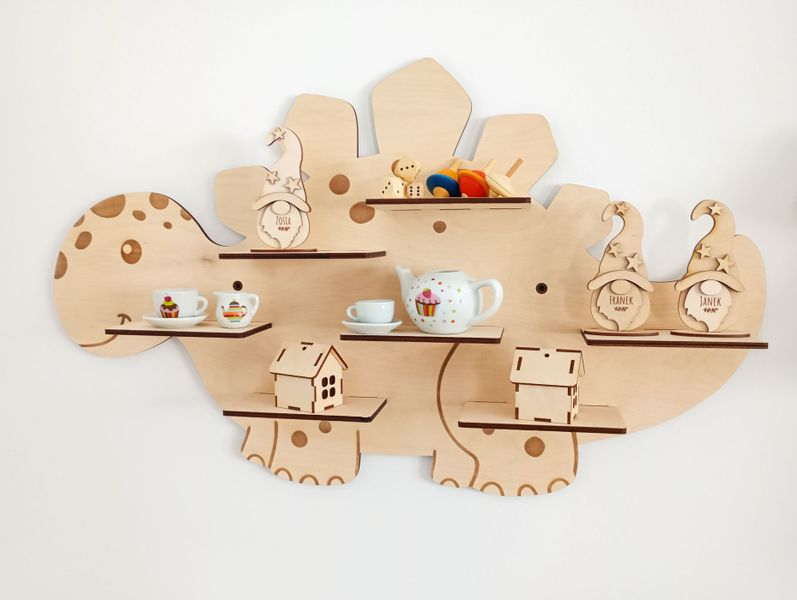 Regał, półka na figurki - dinozaur zdjęcie 7