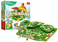 Grzybobranie Treflików 3D Gra Planszowa Rodzinna Grzybki 4+ TREFL