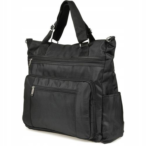 Torebka damska materiałowa shopperka lekka duża A4 na ramię torba Beltimore na Arena.pl