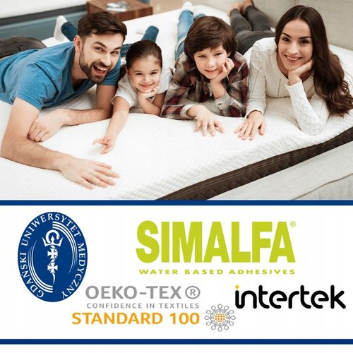 Materac masujący FASMAX 120x200 ulga na ból pleców na Arena.pl