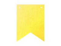 Baner DIY, 16 cm, złoty [stwórz swój baner]