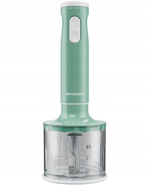 Blender ręczny SilverCrest SSMS 600 E3 rozdrabniacz mikser pojemnik miętowy zdjęcie 5