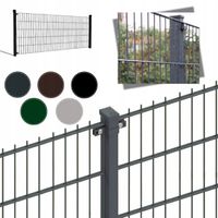 PANELE OGRODZENIOWE 2D 1,6m x 2,5m PANEL OGRODZENIOWY 6mm ANTRACYT ZIELONE