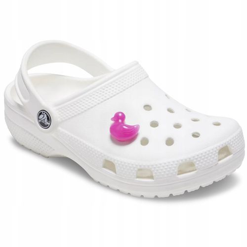 Crocs Przypinki Jibbitz Piny Do Butów Squish Filled Pink Ducky na Arena.pl