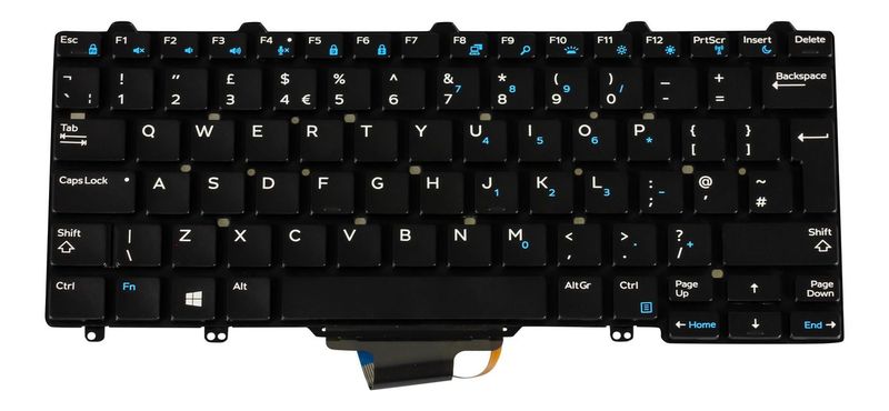 Dell 83-Key English QWERTY backlit zdjęcie 1