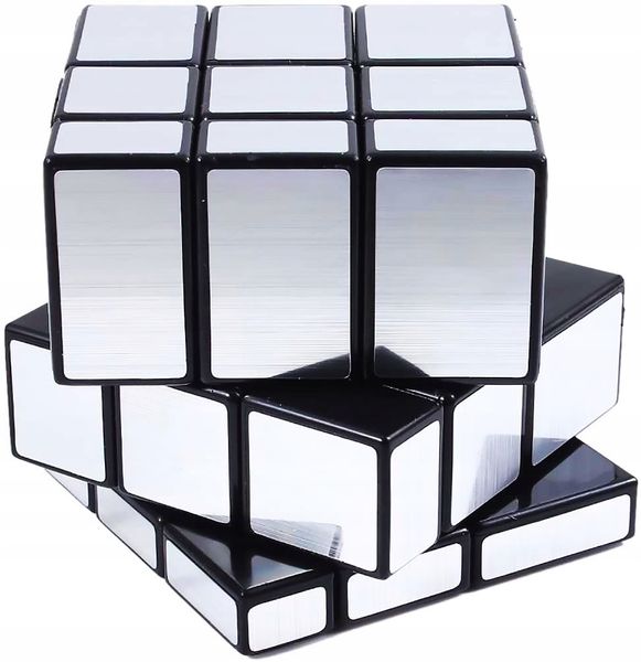ORYGINALNA KOSTKA RUBIKA MoYu Mirror Silver 3x3x3 zdjęcie 4