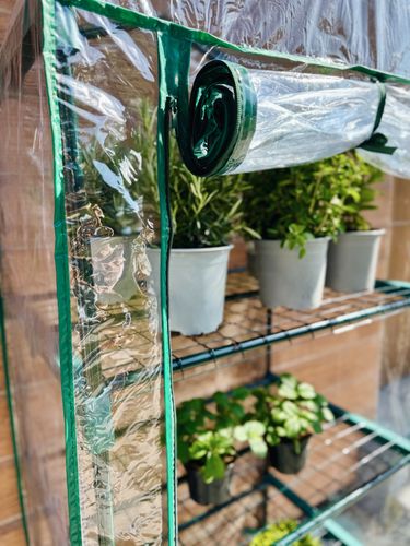 mini szklarnia balkonowa ogrodowa 160x70x50 do uprawy roślin tunel foliowy na Arena.pl