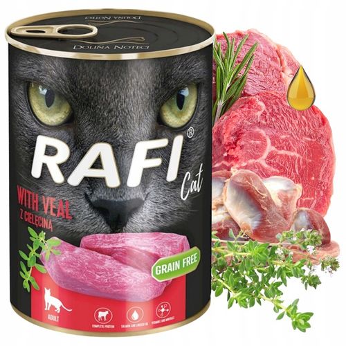 RAFI CAT ADULT MOKRA KARMA DLA KOTA MIX SMAKÓW 12x 400G na Arena.pl