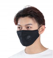 KOMPLET Maska Wielorazowa + 6x FILTR PM 2.5 WĘGIEL