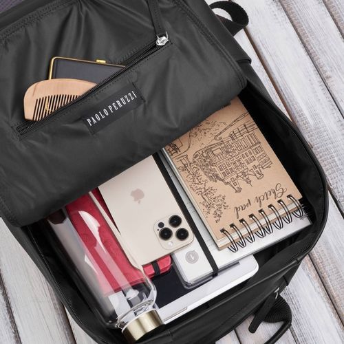 plecak skórzany unisex do pracy na laptopa a4 paolo peruzzi e-29-bl na Arena.pl