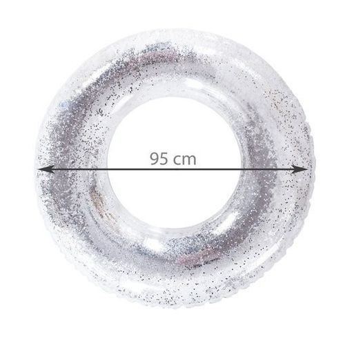 Koło dmuchane brokatowe 120cm na Arena.pl