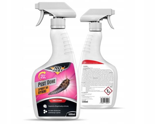 ŚRODEK PŁYN SPRAY + TRUTKA PREPARAT ŻEL NA RYBIKI SREBRZYKI DO na Arena.pl