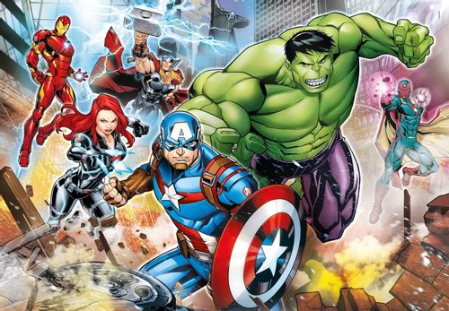 PUZZLE 180 CLEMENTONI AVENGERS MARVEL 29295 na Arena.pl