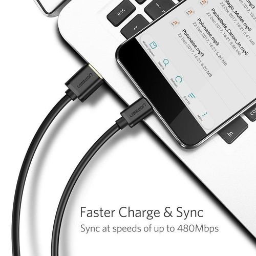 Kabel micro USB UGREEN QC 2.0 2A 1m (czarny) na Arena.pl