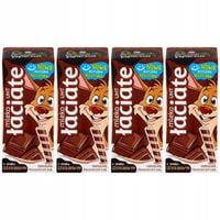 Łaciate Mleko UHT o smaku czekoladowym 200 ml x 4 sztuk