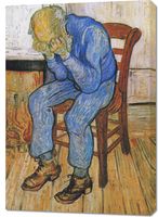 Obraz 70x100cm  At Eternity's Gate, Van Gogh Vintage do Salonu