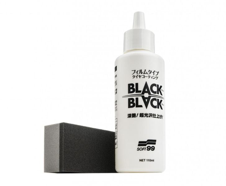 Soft99 Black-Black Hard Coat for Tire zdjęcie 2
