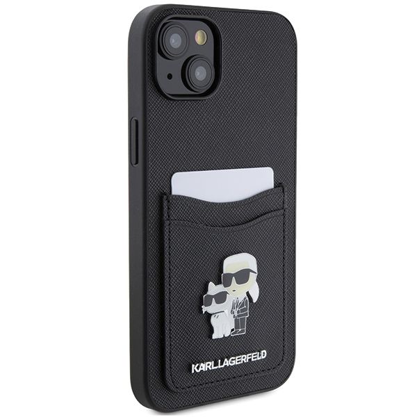 Etui Karl Lagerfeld do iPhone 15, iPhone 14, iPhone 13, Czarny zdjęcie 4