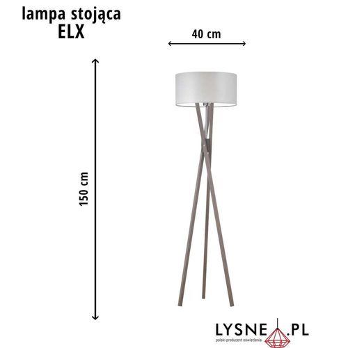 Lampa podłogowa do sypialni ELX na Arena.pl